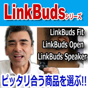 sony ソニー ヘッドホン　スピーカー　ワイヤレス　LinkBuds Fit LinkBuds Open LinkBuds Speaker リンクバッツ